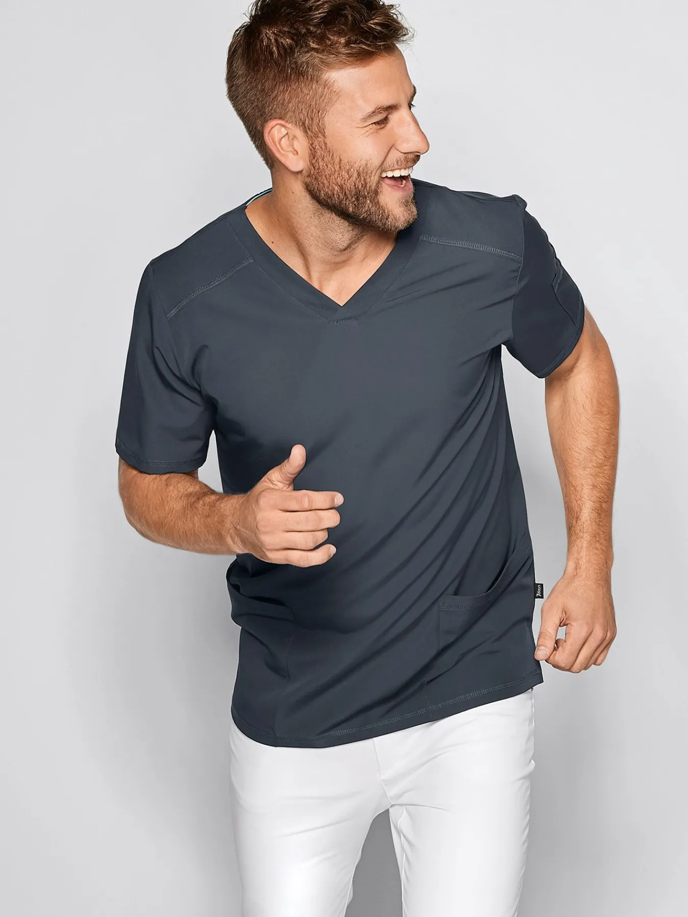 Best Active-tretch-Kaack ANDREA Herren Schlupfkasacks|Stretchkasacks