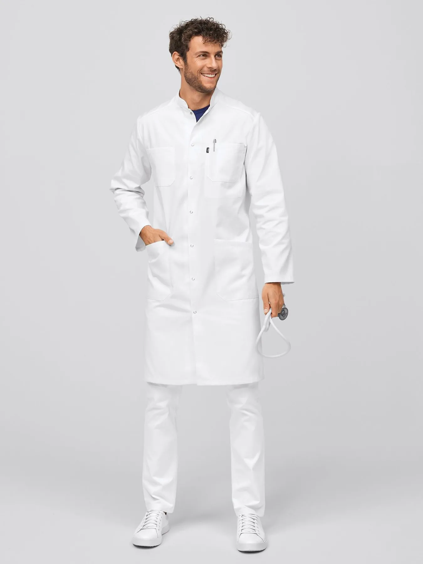 Discount Arztkittel/ Labormantel GIRVAN in 2 Qualitäten Herren Kittel & Mäntel