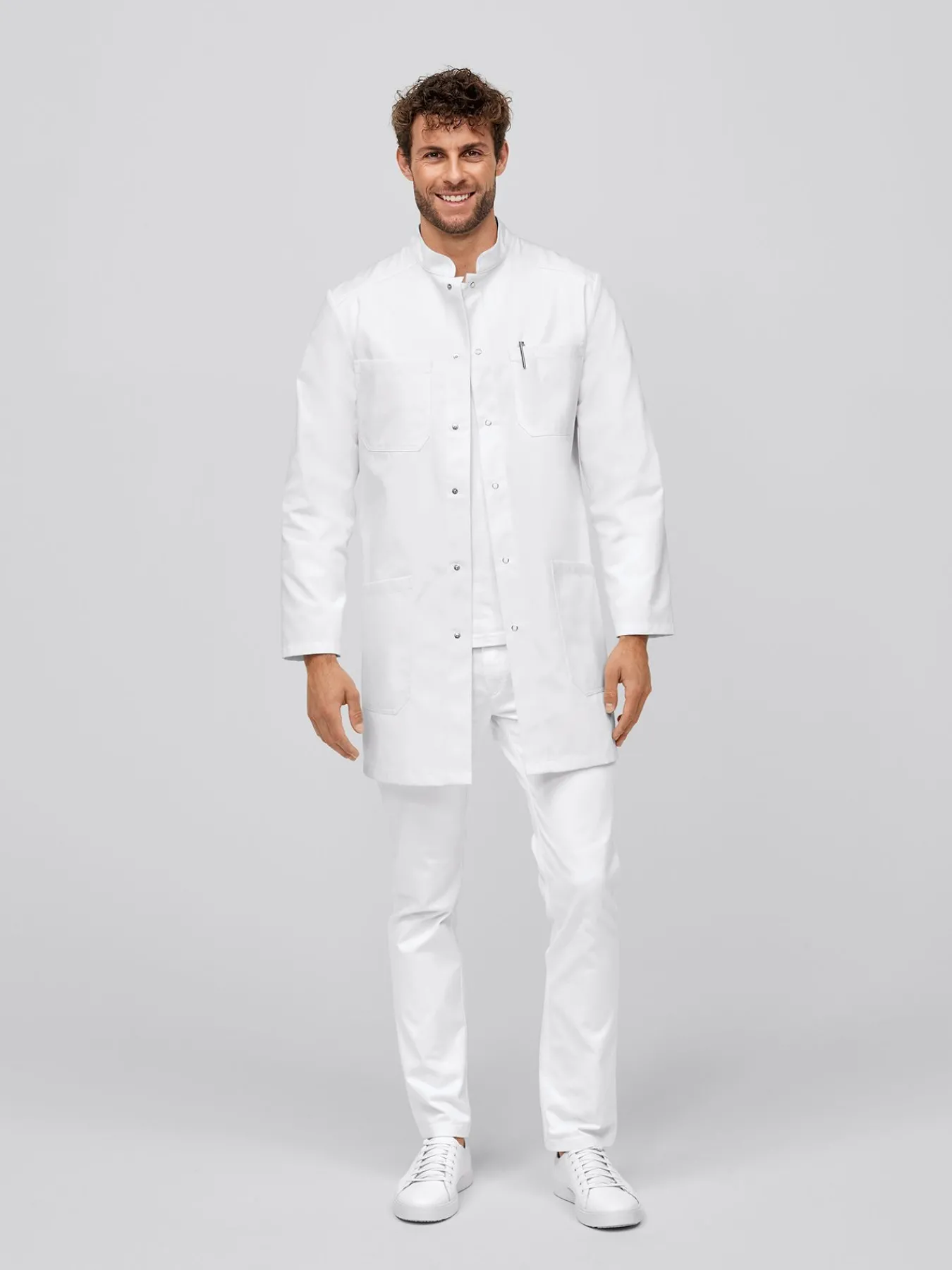 Discount Arztkittel/Labormantel LUCCA in 2 Qualitäten Herren Kittel & Mäntel