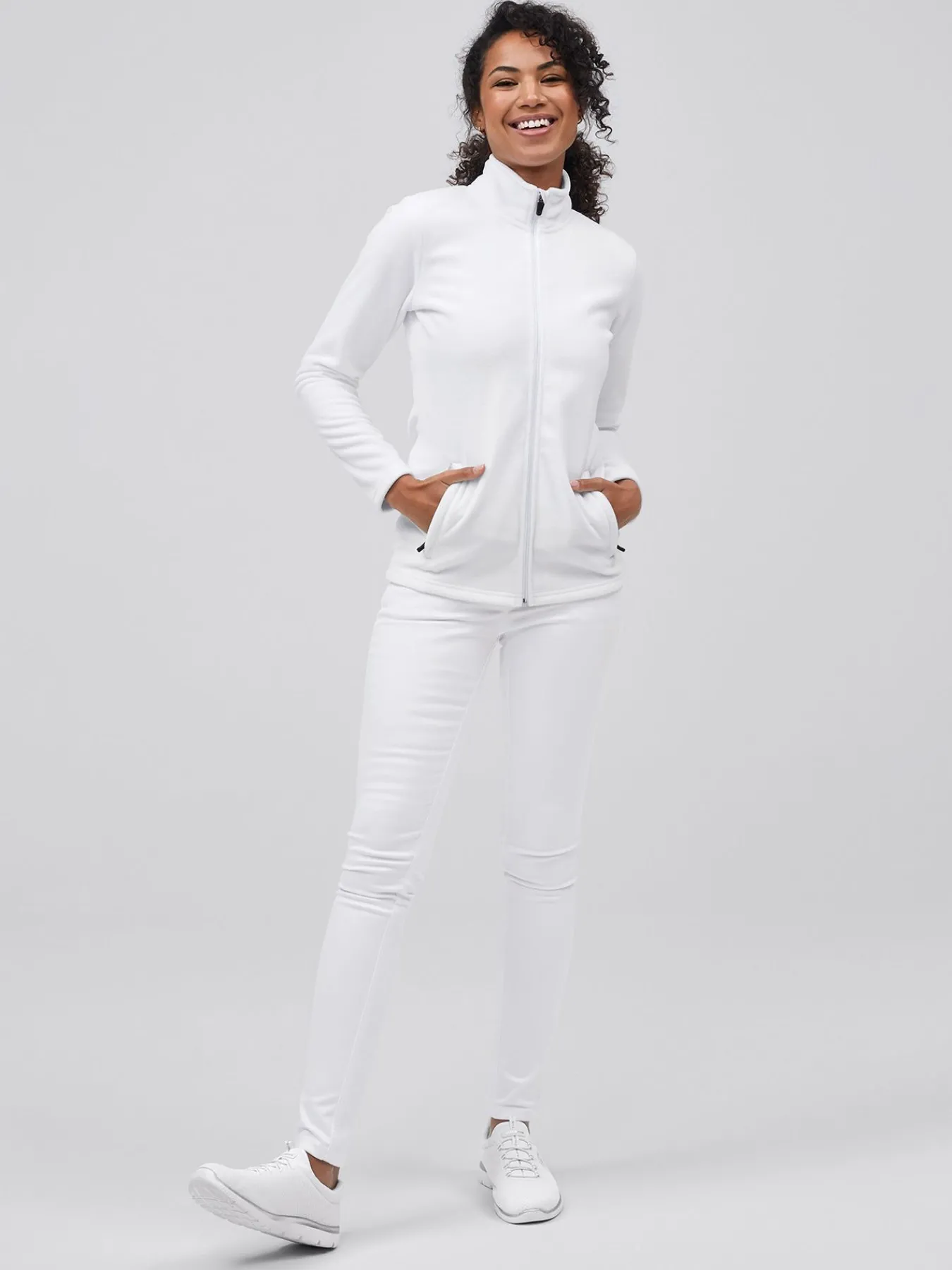 Clearance Daen-Feecejacke AUI - 60° Damen Fleecejacken