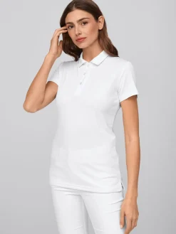 Hot Daen Poohirt OTTA PRO au Piqué Damen Poloshirts