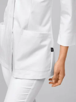 Outlet Daen tretchkaack KEI Damen Kittel & Mäntel|Kasacks Mit Verschluss