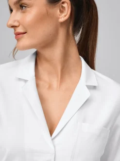 Outlet Daen tretchkaack KEI Damen Kittel & Mäntel|Kasacks Mit Verschluss