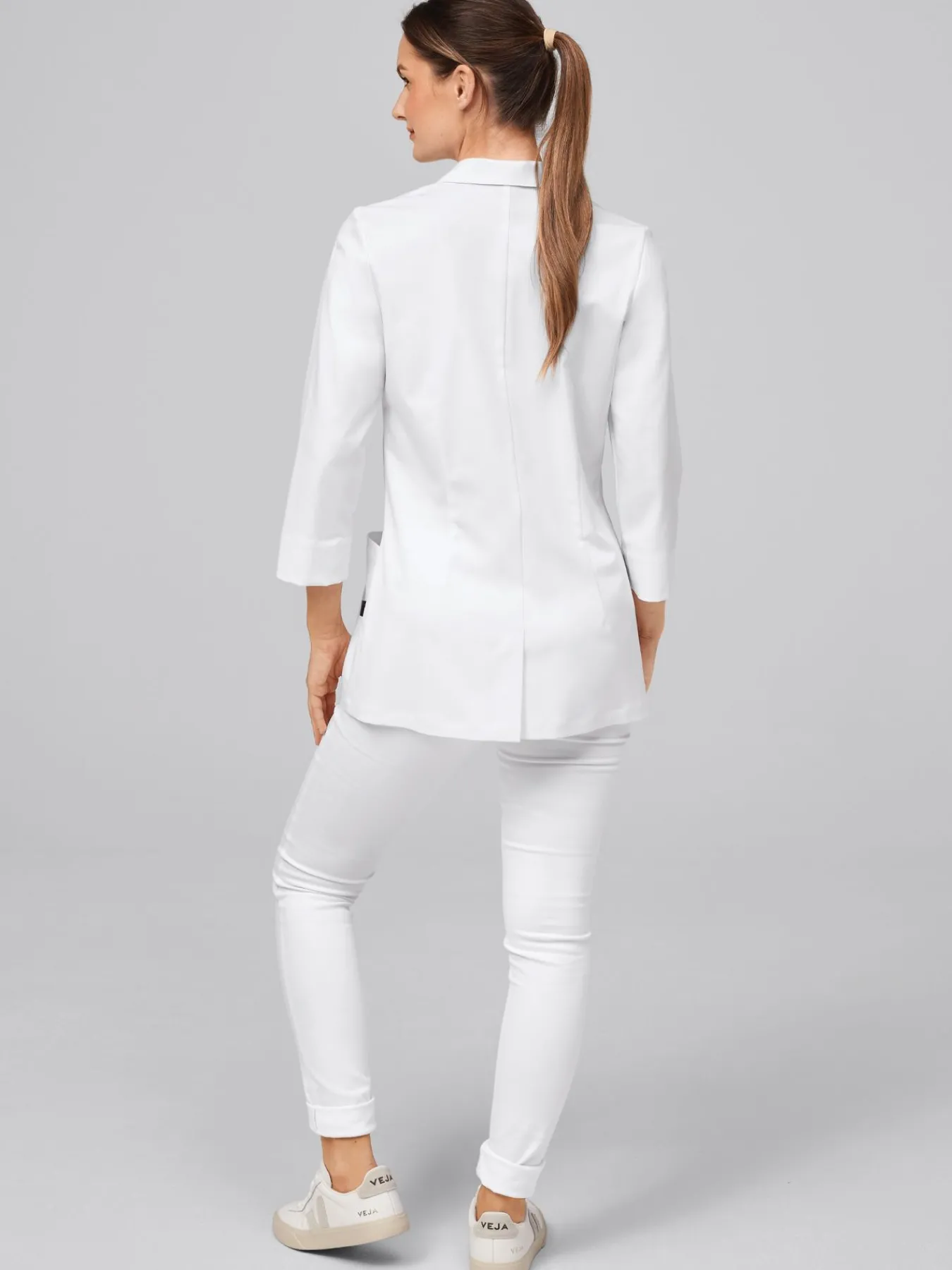 Outlet Daen tretchkaack KEI Damen Kittel & Mäntel|Kasacks Mit Verschluss