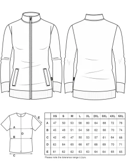 Hot Daen-weatjacke CANNE - 60° Damen Sweatjacken