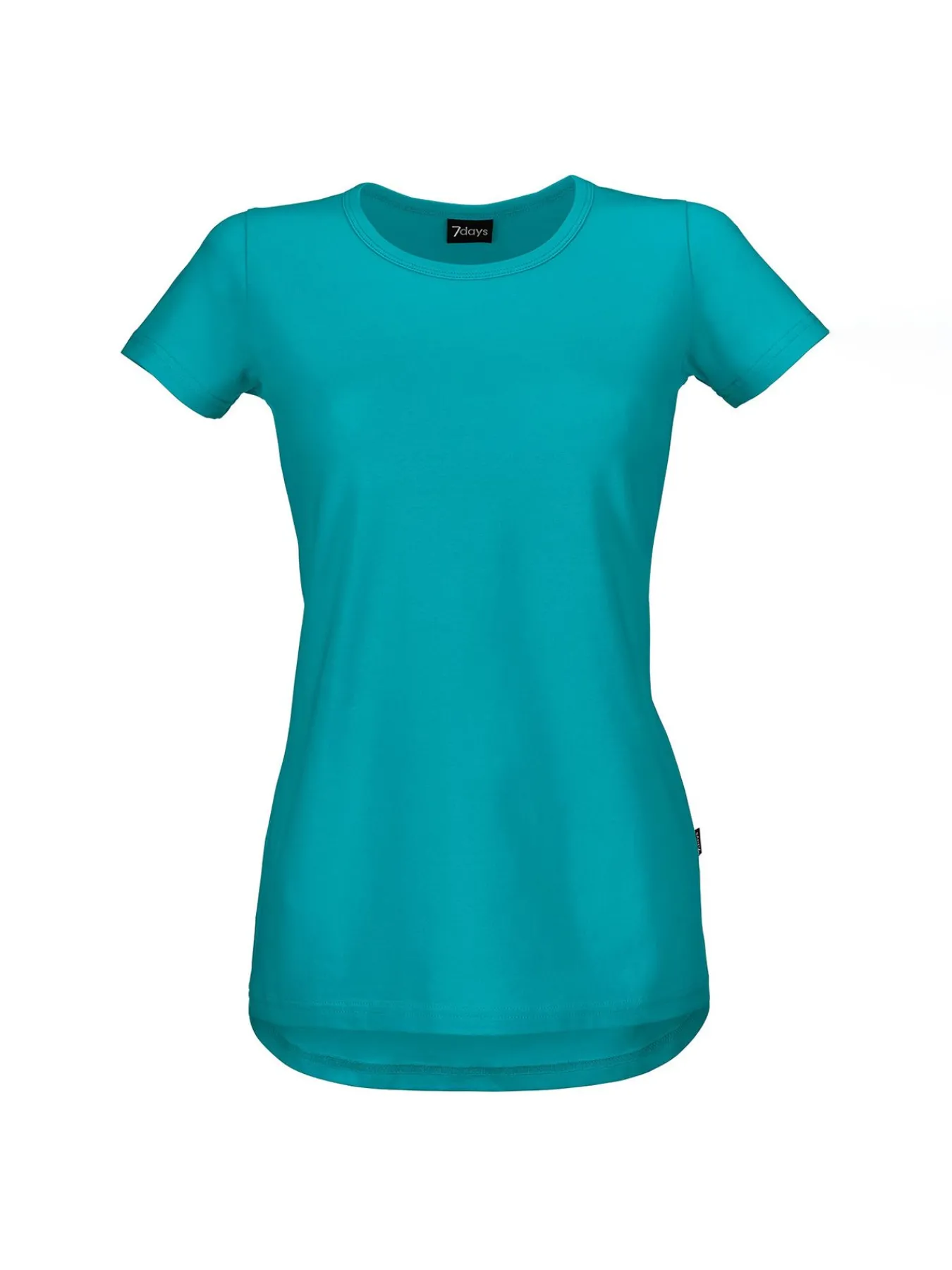 Outlet Daen T-hirt CORIA it ängerer Rückenpartie Damen T-Shirts