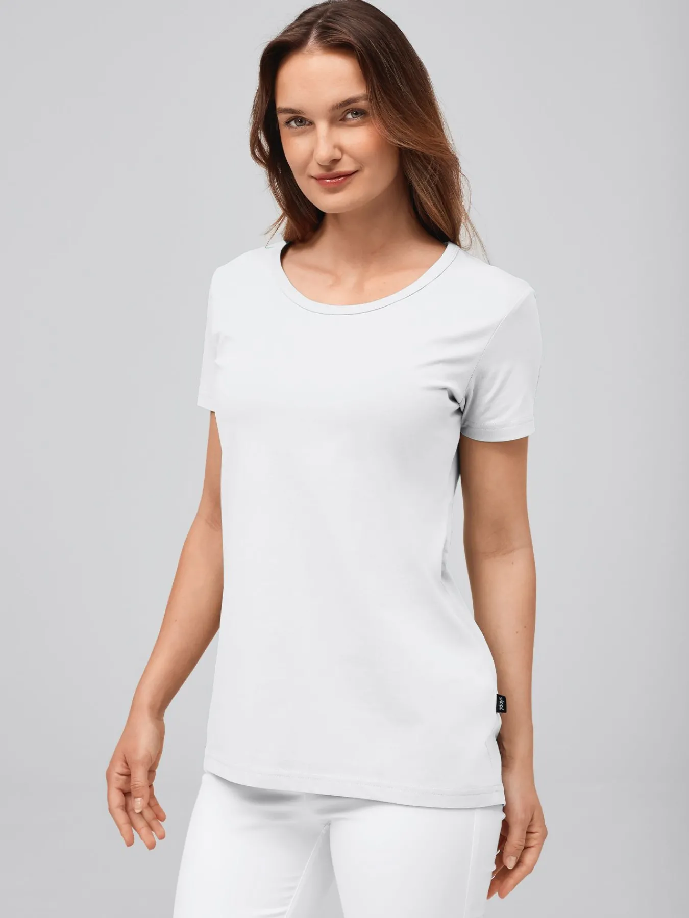 Outlet Daen T-hirt CORIA it ängerer Rückenpartie Damen T-Shirts