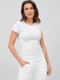 Discount Daen T-hirt PARTA V-Neck Damen T-Shirts