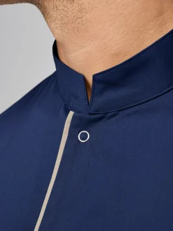 Hot Herren Kaack AUZON Herren Kasacks Mit Verschluss