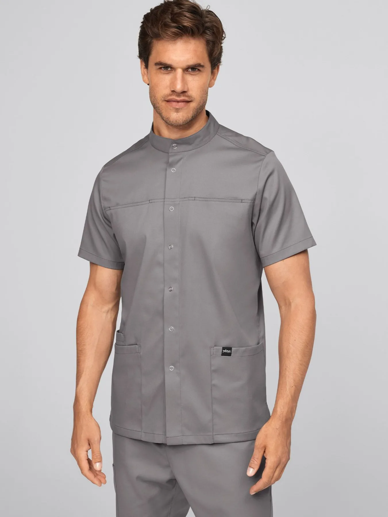 Outlet Herren tretchkaack ATHEN yoce (TENCE™) Herren Kasacks Mit Verschluss