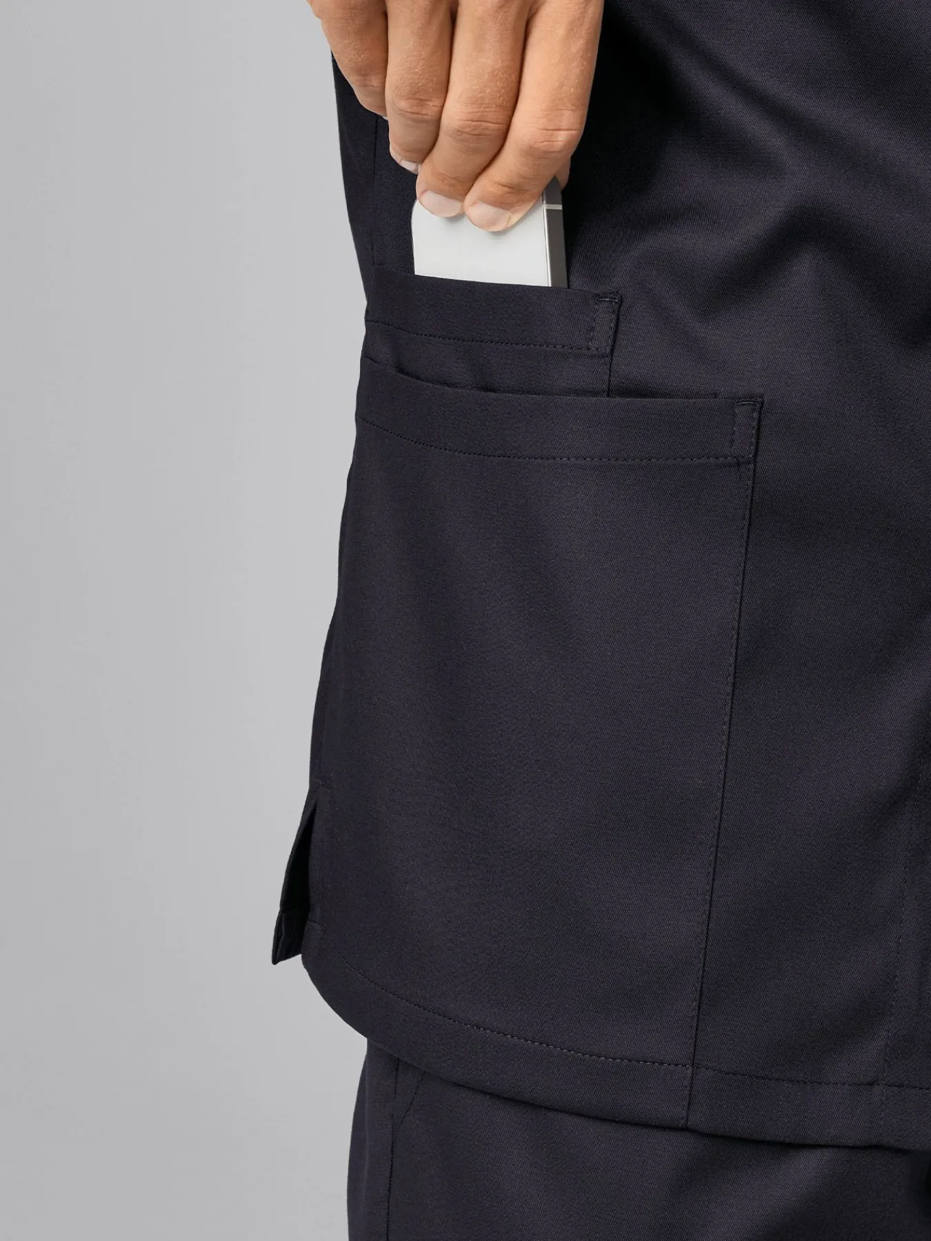 Discount Herren tretchkaack ATHEN yoce (TENCE™) Herren Kasacks Mit Verschluss