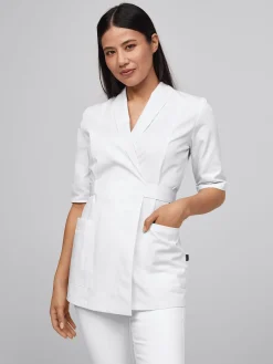 Clearance Kaack AEXANDRIA - weiß Damen Kasacks Mit Verschluss