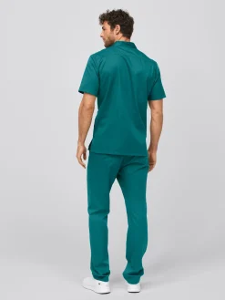 Best Kasack ARNES mit Druckknopfleiste Herren Kasacks Mit Verschluss