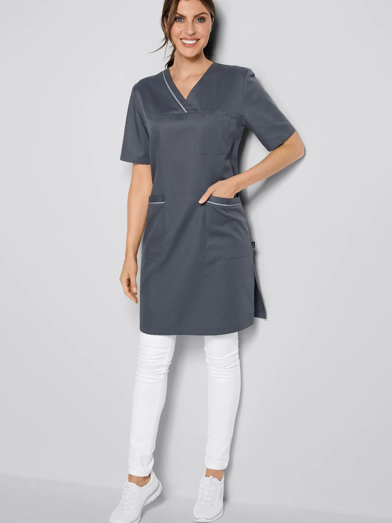 Outlet Kasack-Kleid - loose fit Damen Kleider & Schürzen