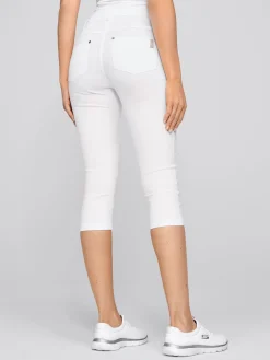 Outlet ¾-Komfort-Stretchhose ROMANIA Lyocell (TENCEL™) Damen Kurze Hosen & Röcke