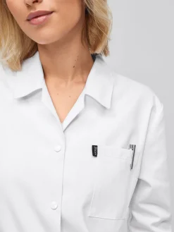 Clearance Kurzmantel FREDERICA in 2 Qualitäten Damen Kittel & Mäntel|Kasacks Mit Verschluss