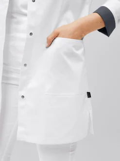Clearance Kurzmantel mit Farbdetails ATESSA Damen Kittel & Mäntel