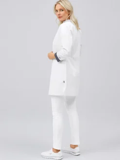 Clearance Kurzmantel mit Farbdetails ATESSA Damen Kittel & Mäntel