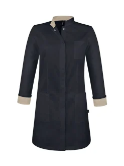 Clearance Kurzmantel mit Farbdetails ATESSA Damen Kittel & Mäntel
