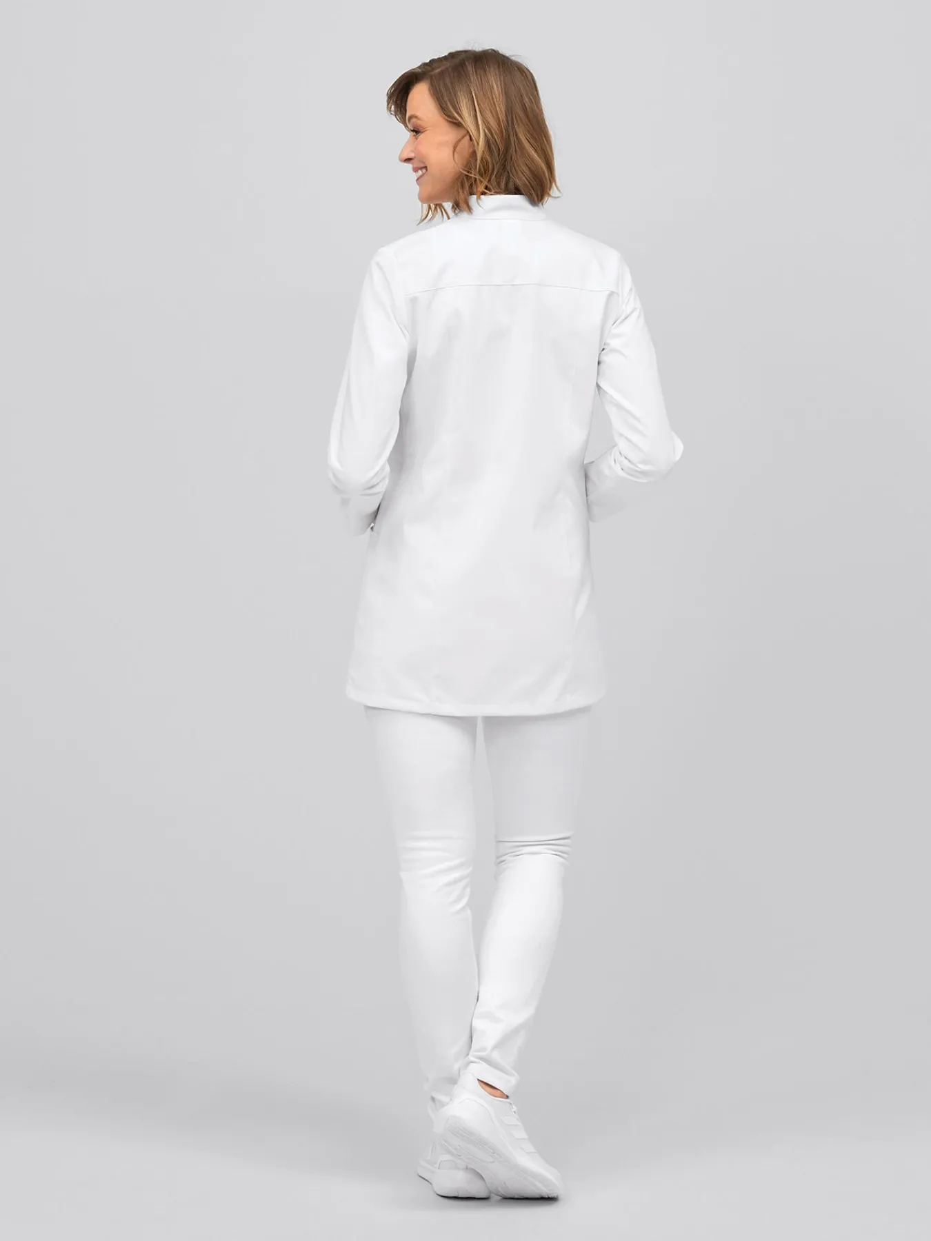 New Longkasack MECHELEN Damen Kittel & Mäntel|Kasacks Mit Verschluss