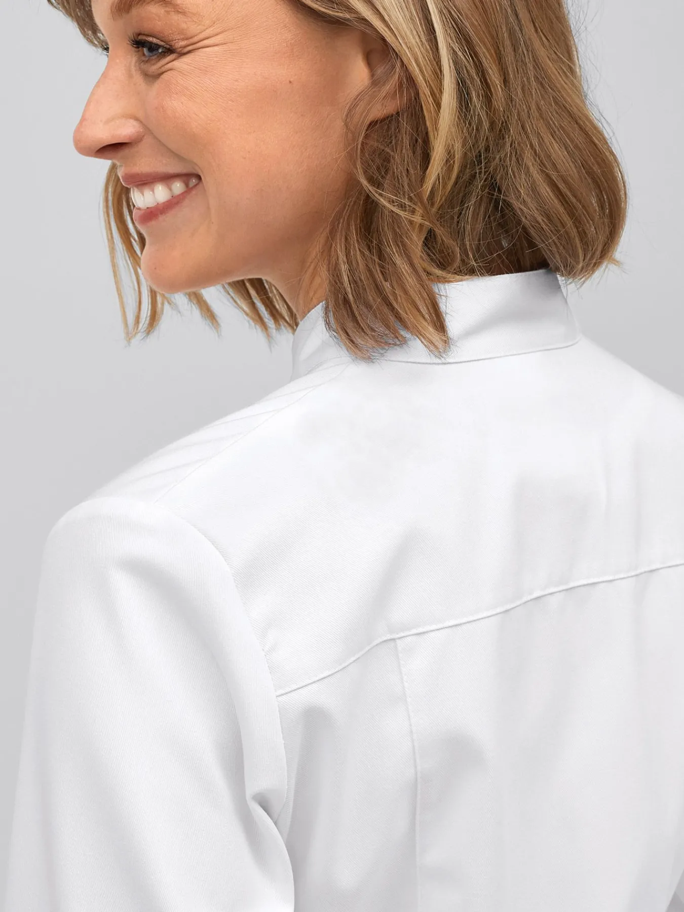 New Longkasack MECHELEN Damen Kittel & Mäntel|Kasacks Mit Verschluss