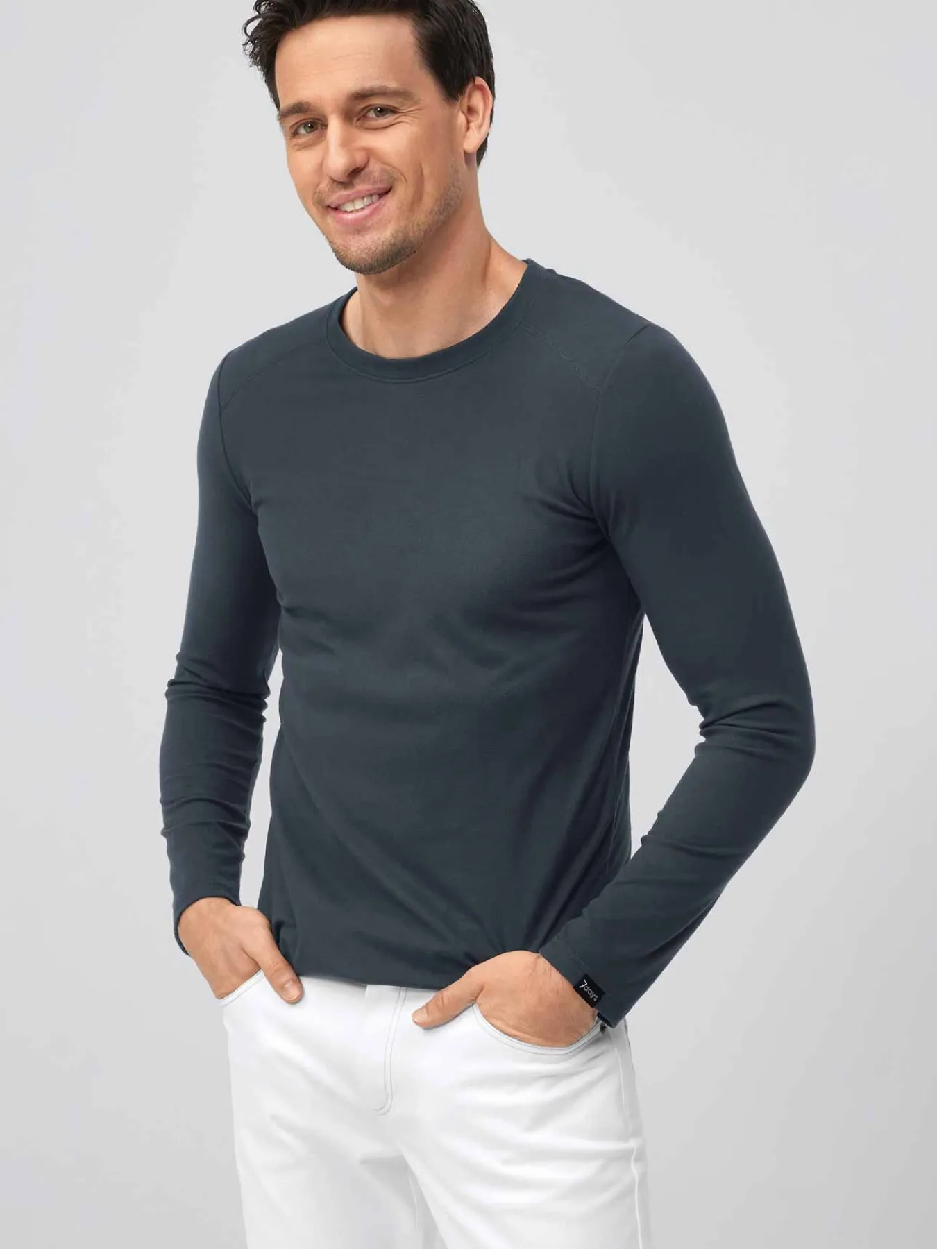 icrofeece-Herrenhirt NORWICH Herren Langarmshirts
