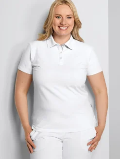 Poloshirt aus Single Jersey Damen Poloshirts|Shirts & Jacken