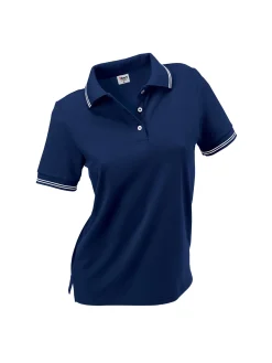 Clearance Poohirt, Piqué - it treifen i Kragen Damen Poloshirts