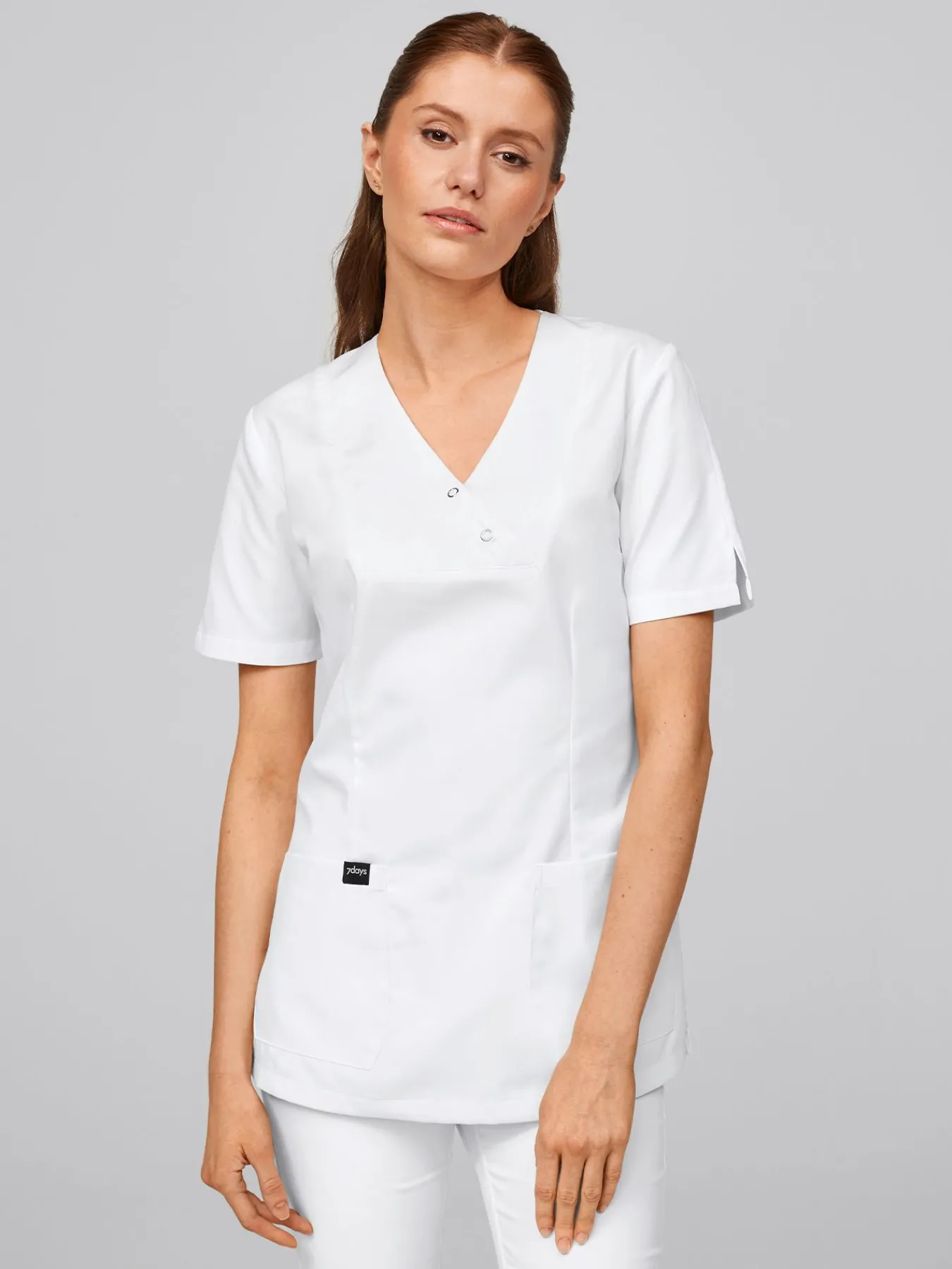 New Schlupfkasack LAMIA mit Druckknöpfen Damen Schlupfkasacks