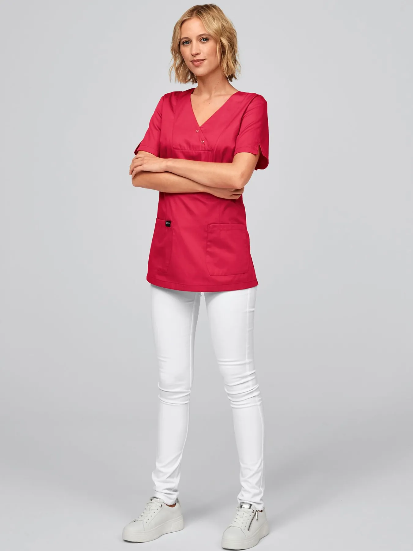 Discount chupfkaack AIA it Druckknöpfen Damen Schlupfkasacks