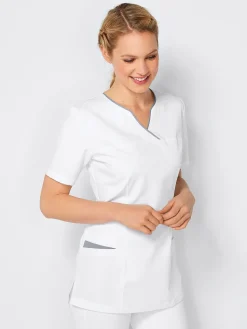 Discount chlupfkaack mit farbiger Papel Damen Kasacks