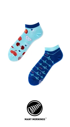 Sneakersocken mit Print Damen Strümpfe|Socken