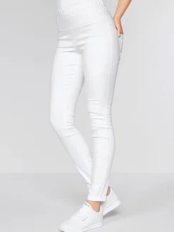 Discount oft-tretchhoe IRANDOA - High Wait Damen Schlupfhosen|Jeans & Stretchhosen