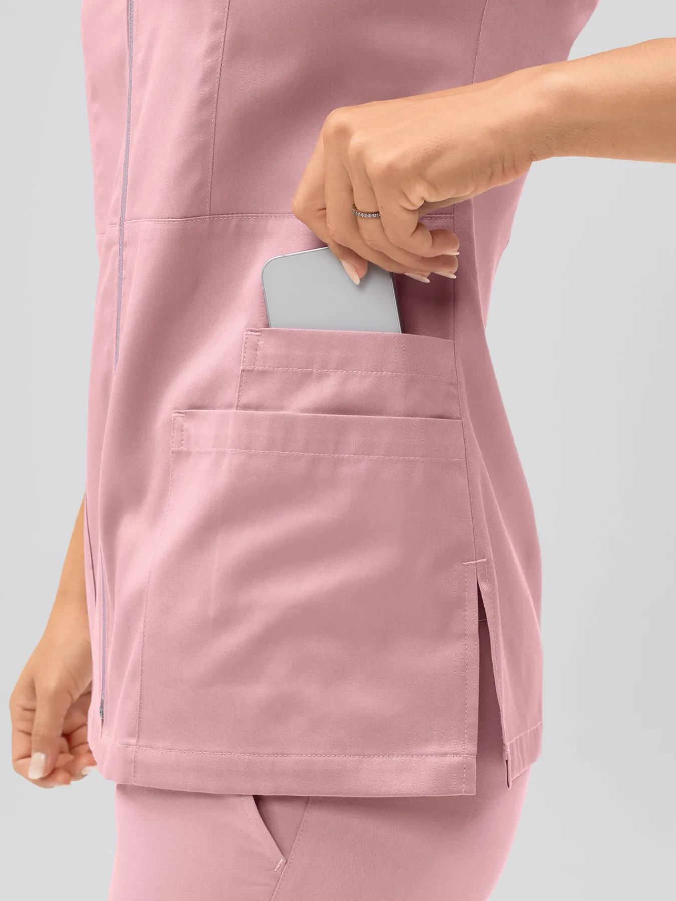 Outlet tretchkaack AVA yoce (TENCE™) Damen Kasacks Mit Verschluss