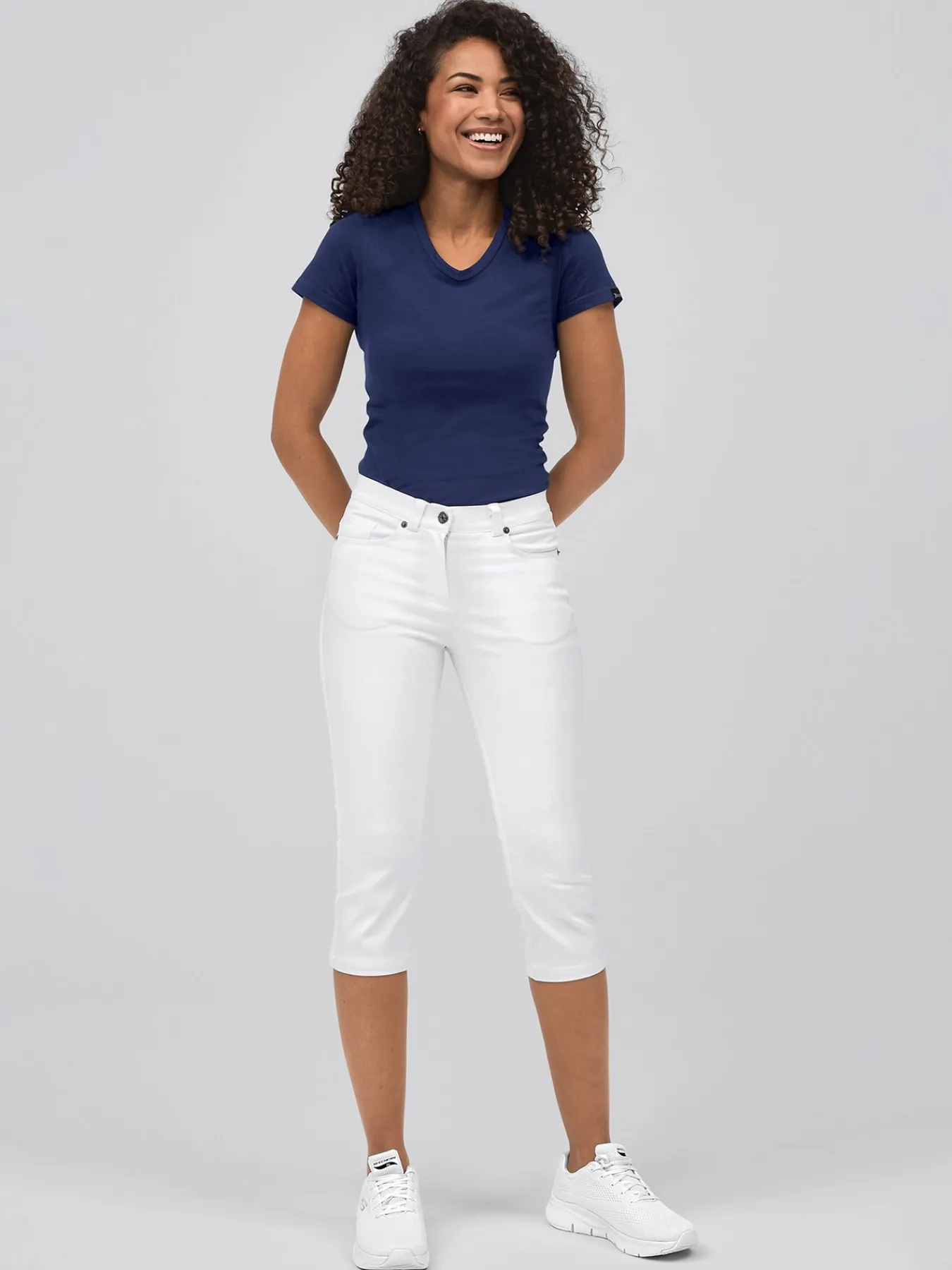 Best Ultra-Flex-3/4-Jeans, blickdicht Damen Kurze Hosen & Röcke
