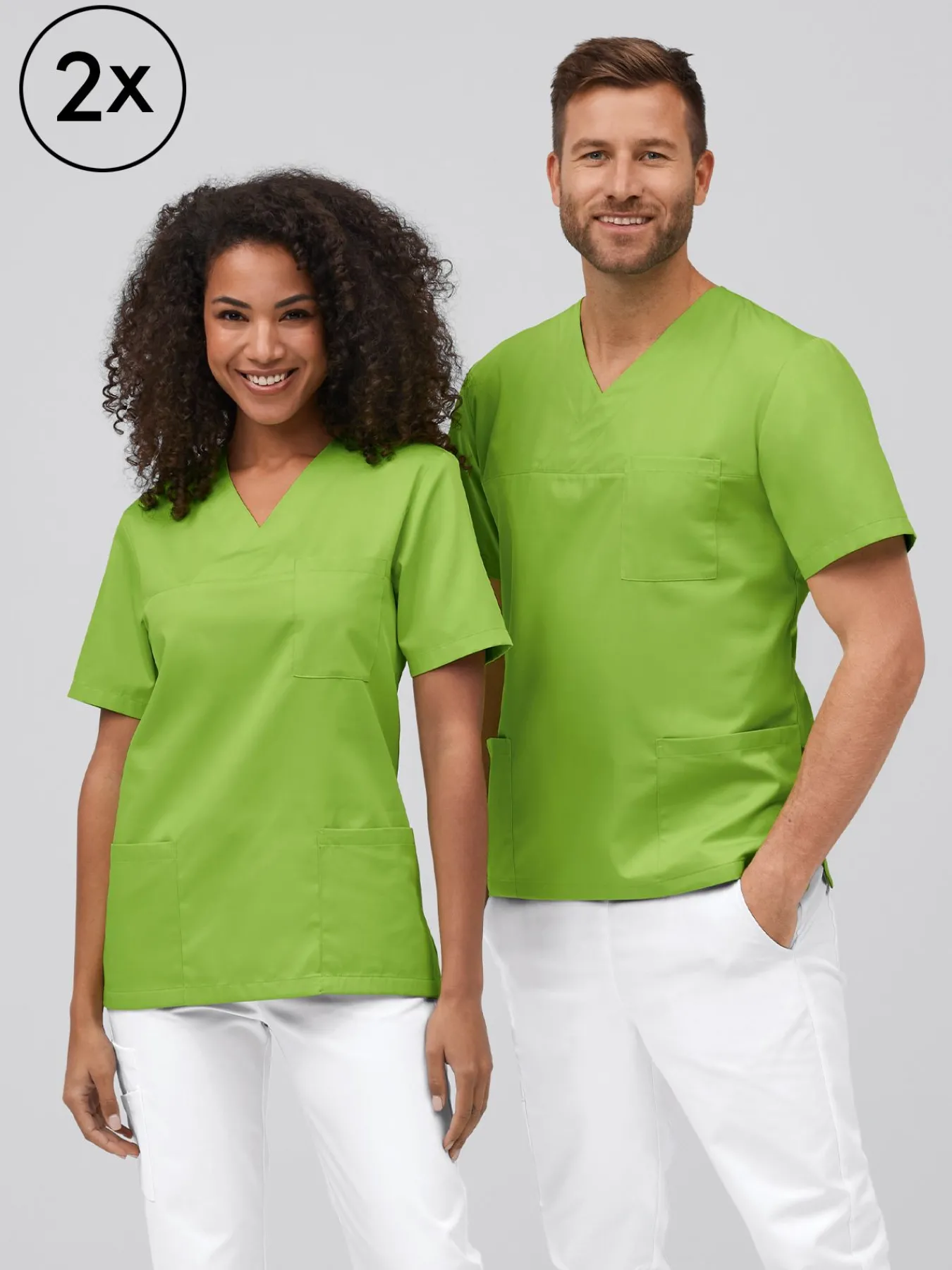 Outlet Uniex OP-Kaack PIA 2er-Pack Damen Multipacks|Schlupfkasacks