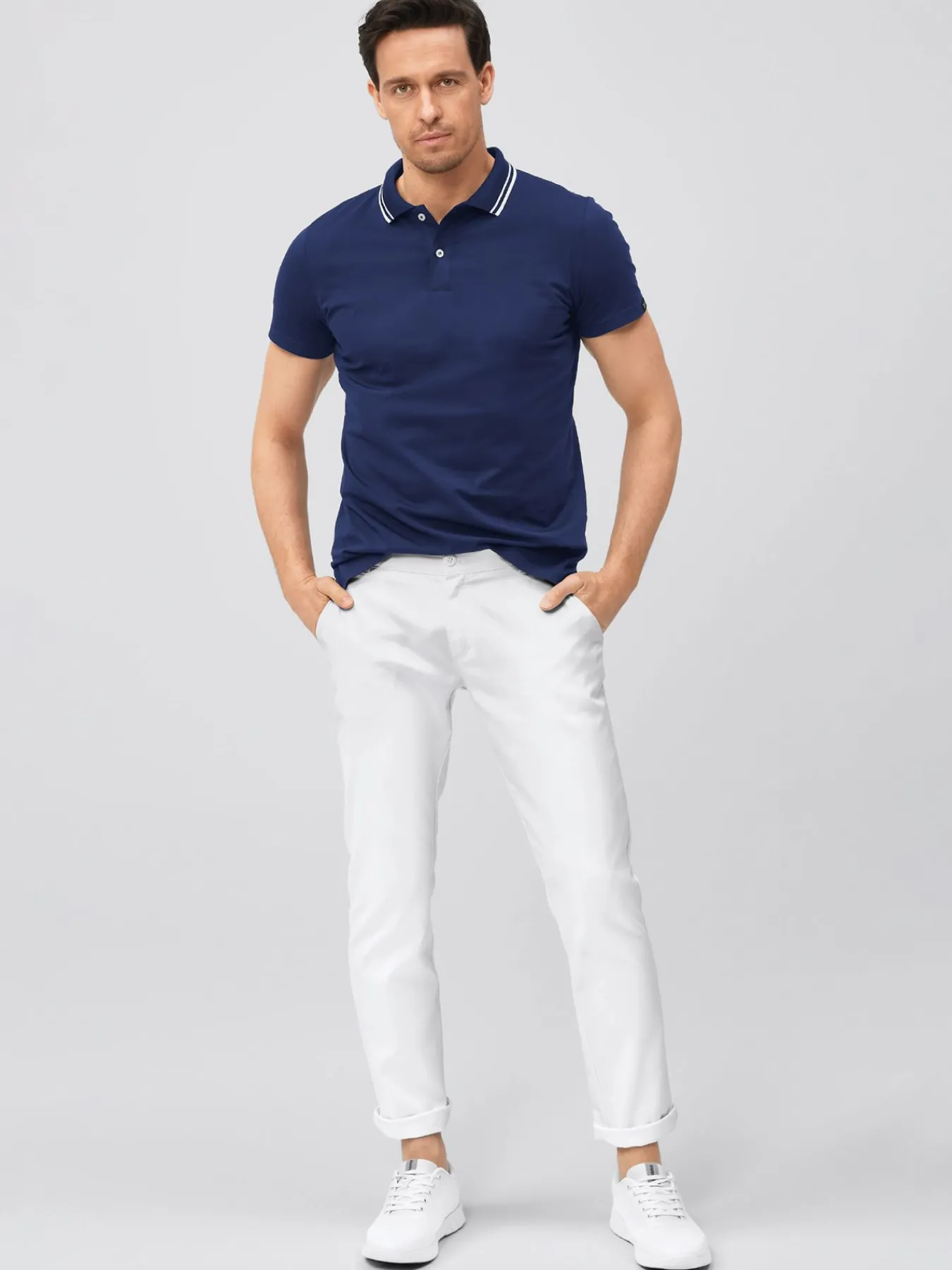 New Uniex-Poohirt, inge Jerey - trickkragen Damen Poloshirts|Poloshirts