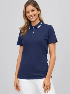 New Uniex-Poohirt, inge Jerey - trickkragen Damen Poloshirts|Poloshirts